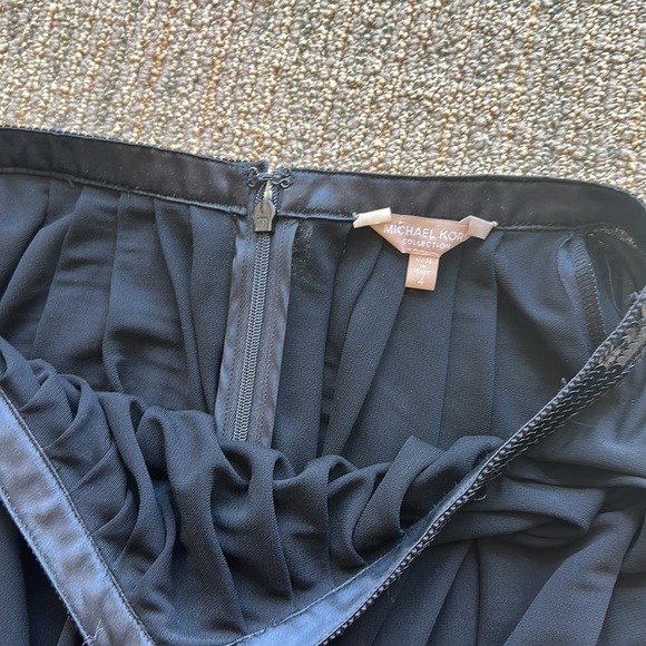 Michael Kors Collection Sequin Bikini Top Cut-out Jersey Maxi Dress Gown black - Picture 12 of 14